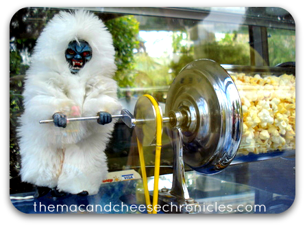 Disneyland's Popcorn Machine Crankers