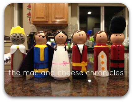 Nutcracker cheap peg dolls